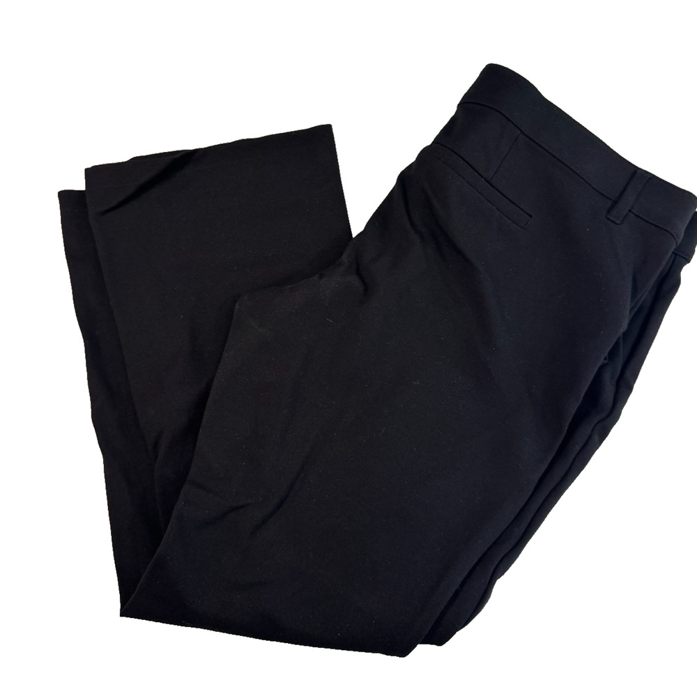 Torrid Women's Pull On Bootcut Dress Pants Stretch Career Office 14R Black